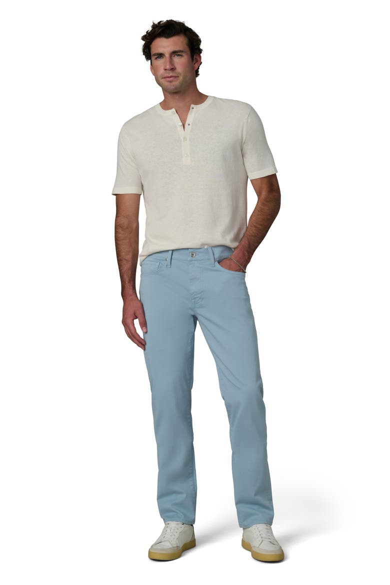 Short Sleeve Cotton Blend Henley, Alternate, color, EGRET