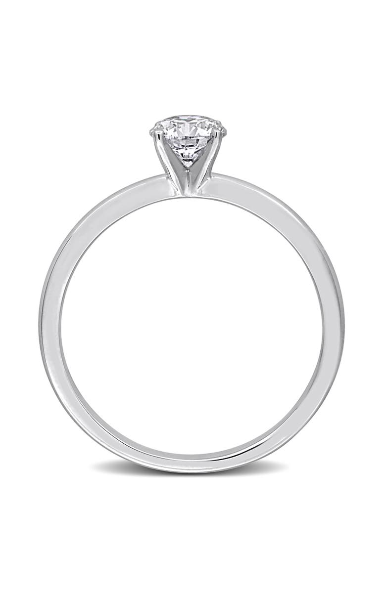 Julianna B. 1/2 CTW Lab-Grown Diamond Solitaire Ring 14k, Alternate, color, White Gold
