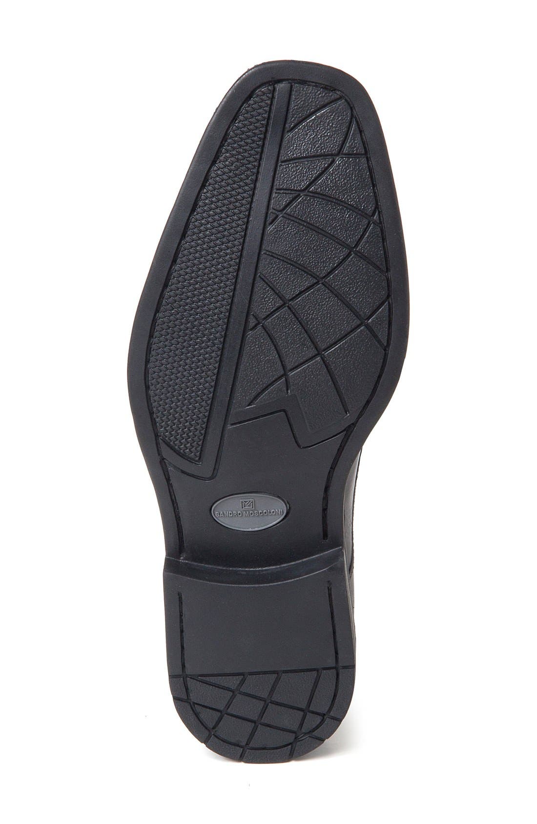 Marc Venetian Loafer, Alternate, color, BLACK LEATHER