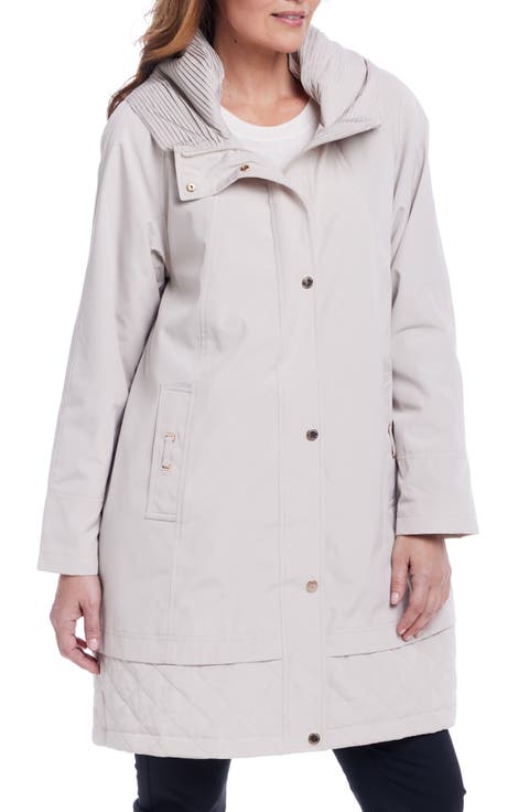 Water Resistant Hooded Rain Coat