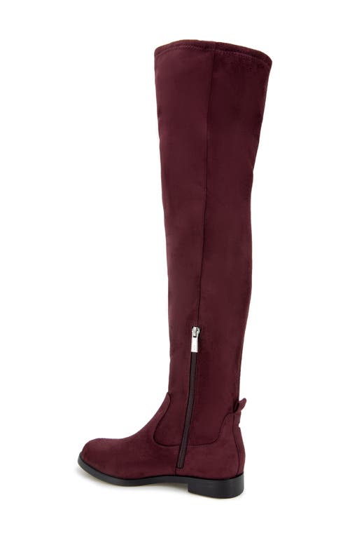 Reaction Kenneth Cole Windy Knee High Boot In Burgundy