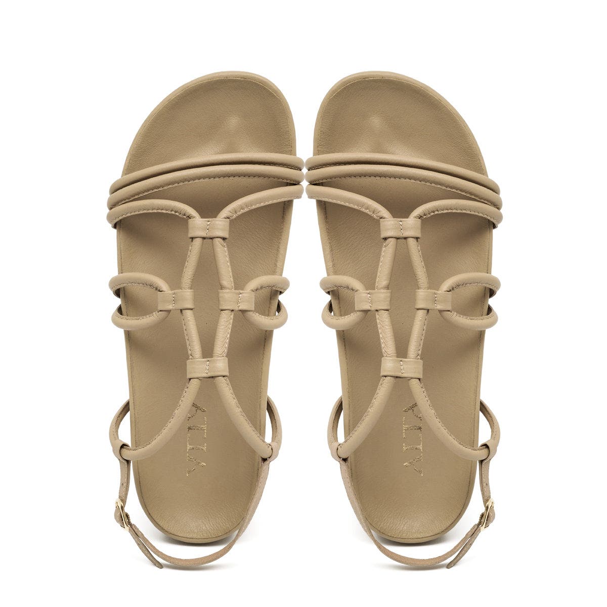 ALTA Flora Sandals, Alternate, color, Almond
