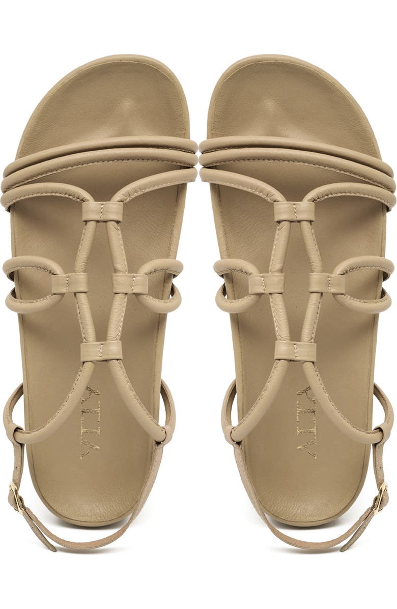 ALTA Flora Sandals, Alternate, color, Almond