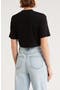 Off Stamp Rib Crop Tee