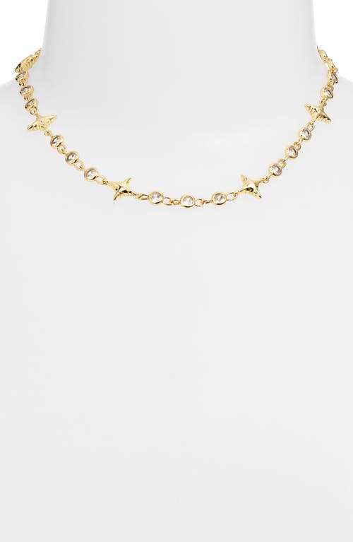 Vidakush Star Power Choker Necklace In Gold