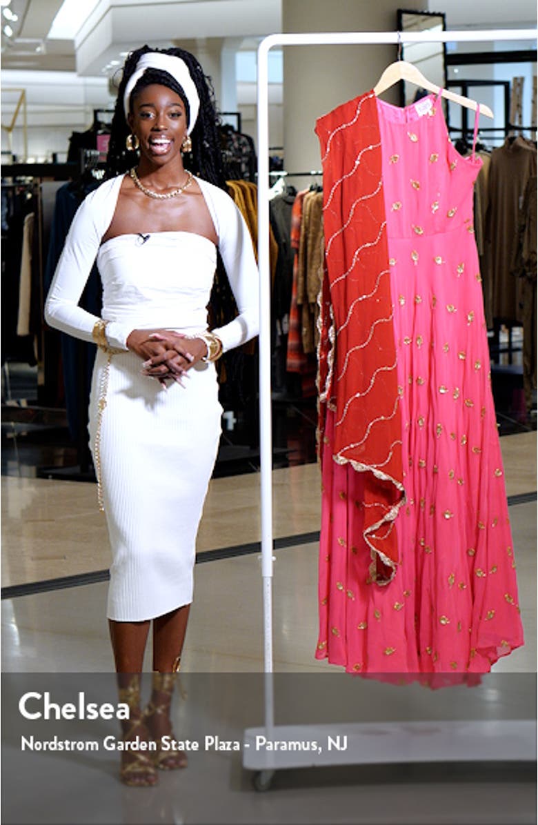 Nila Anarkali with Dupatta, sales video thumbnail