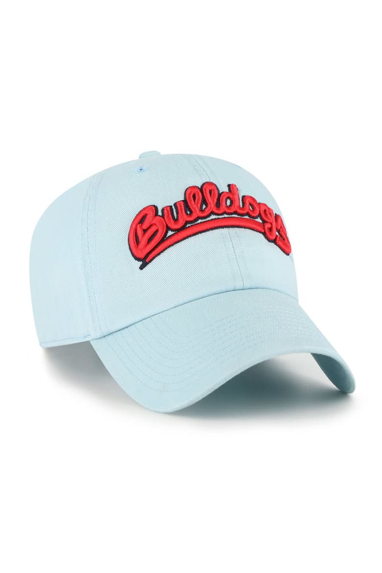 Men's '47 Powder Blue Fresno State Bulldogs Clean Up Adjustable Hat, Alternate, color, Powder Blue