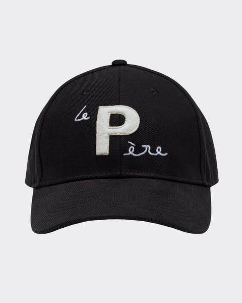 le PÈRE Black Logo Dad Cap