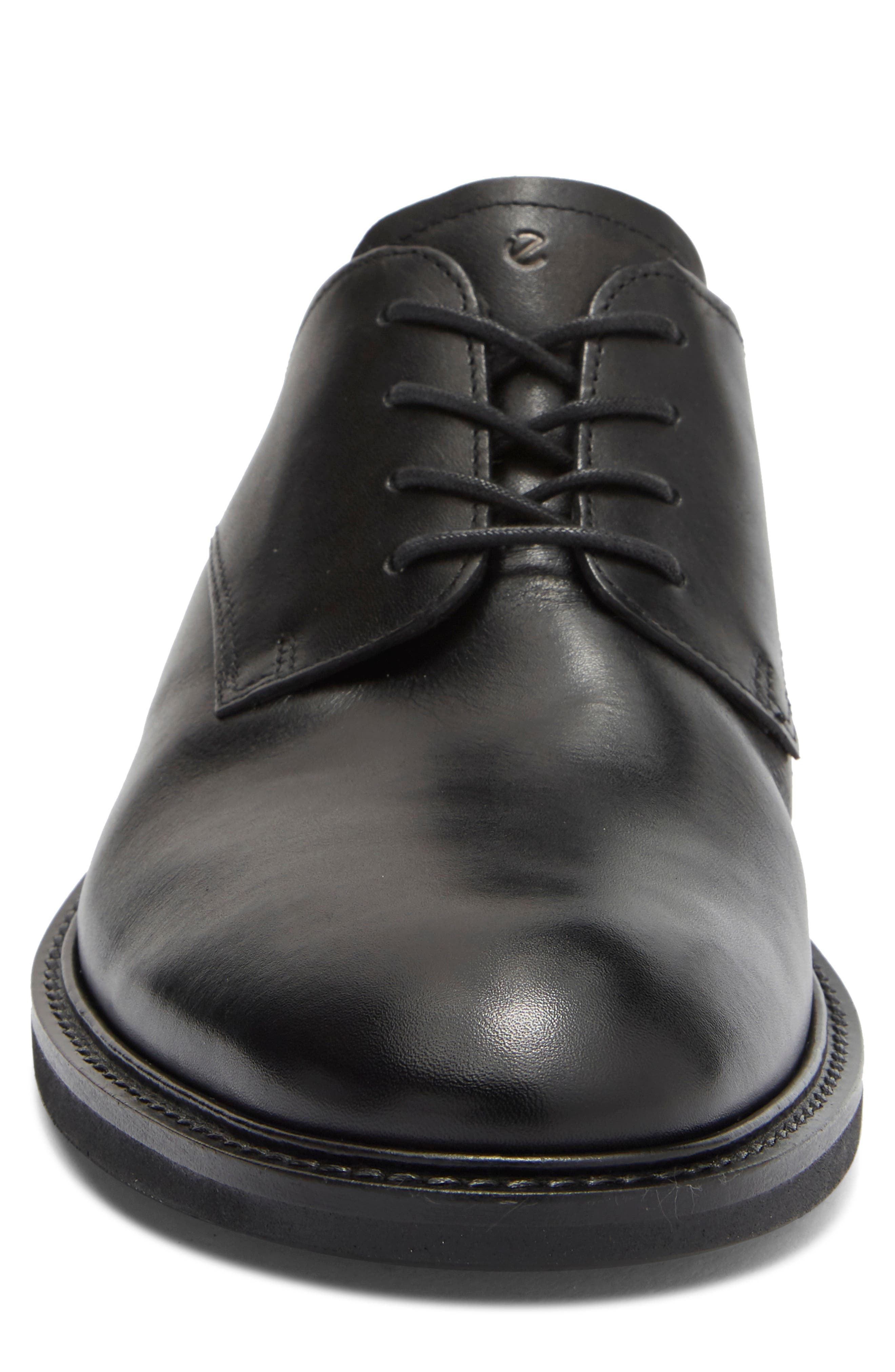 Metropole Prague Plain Toe Derby, Alternate, color, 01001BLACK