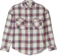 Brixton Bowery Plaid Cotton Flannel Overshirt