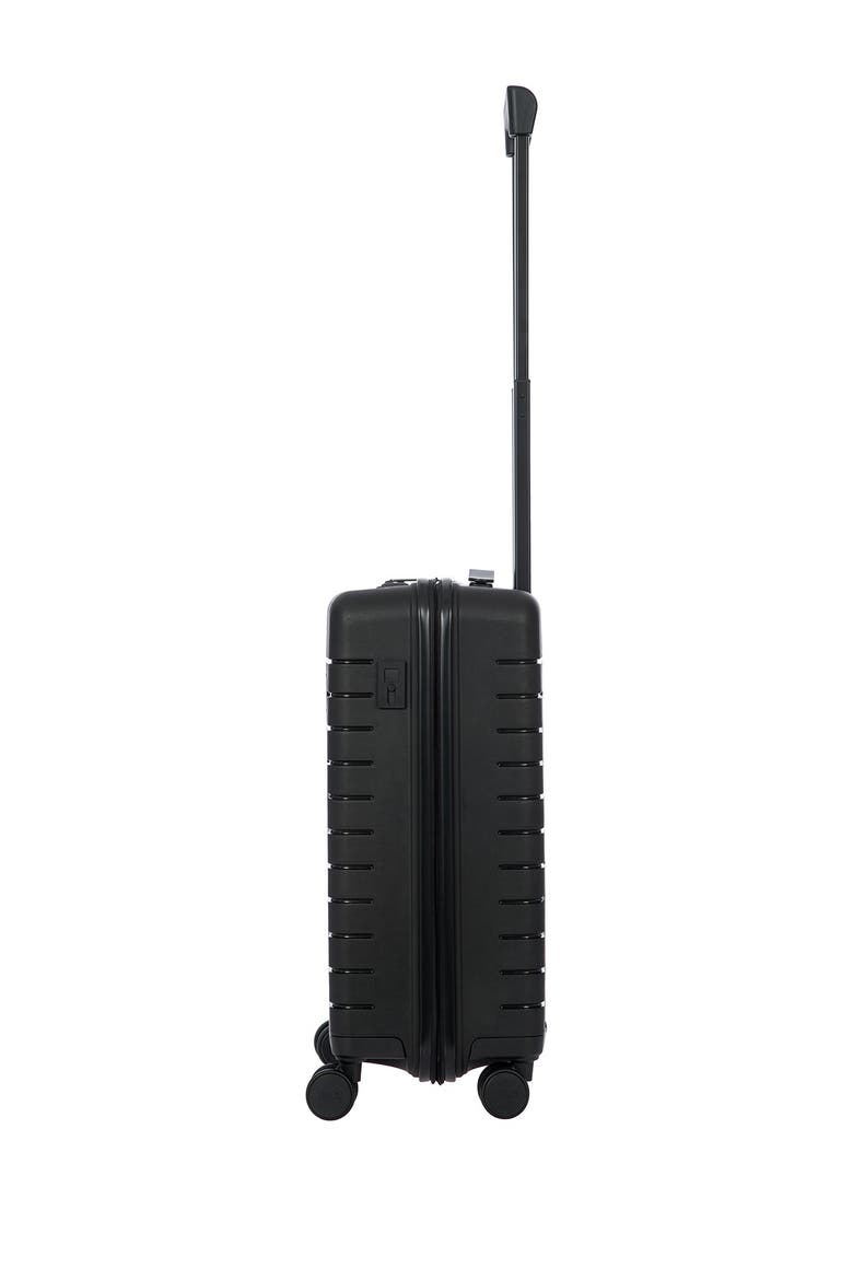 21" Expandable Carry-On Spinner, Alternate, color, BLACK