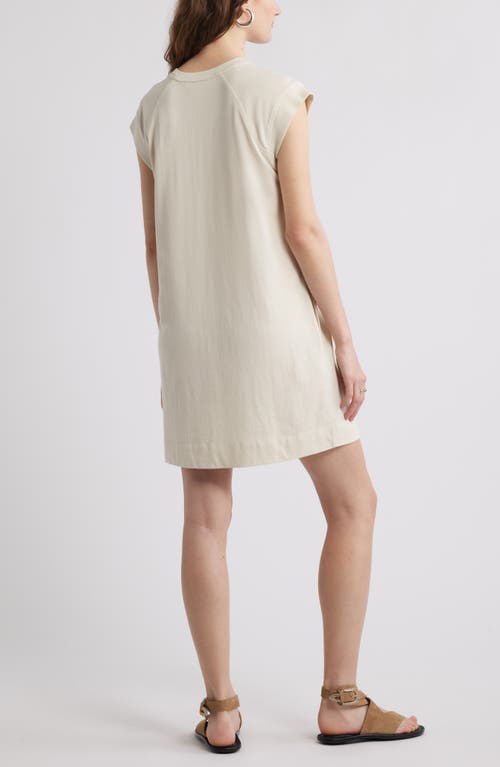 Treasure & Bond Raglan Sleeve Cotton Minidress