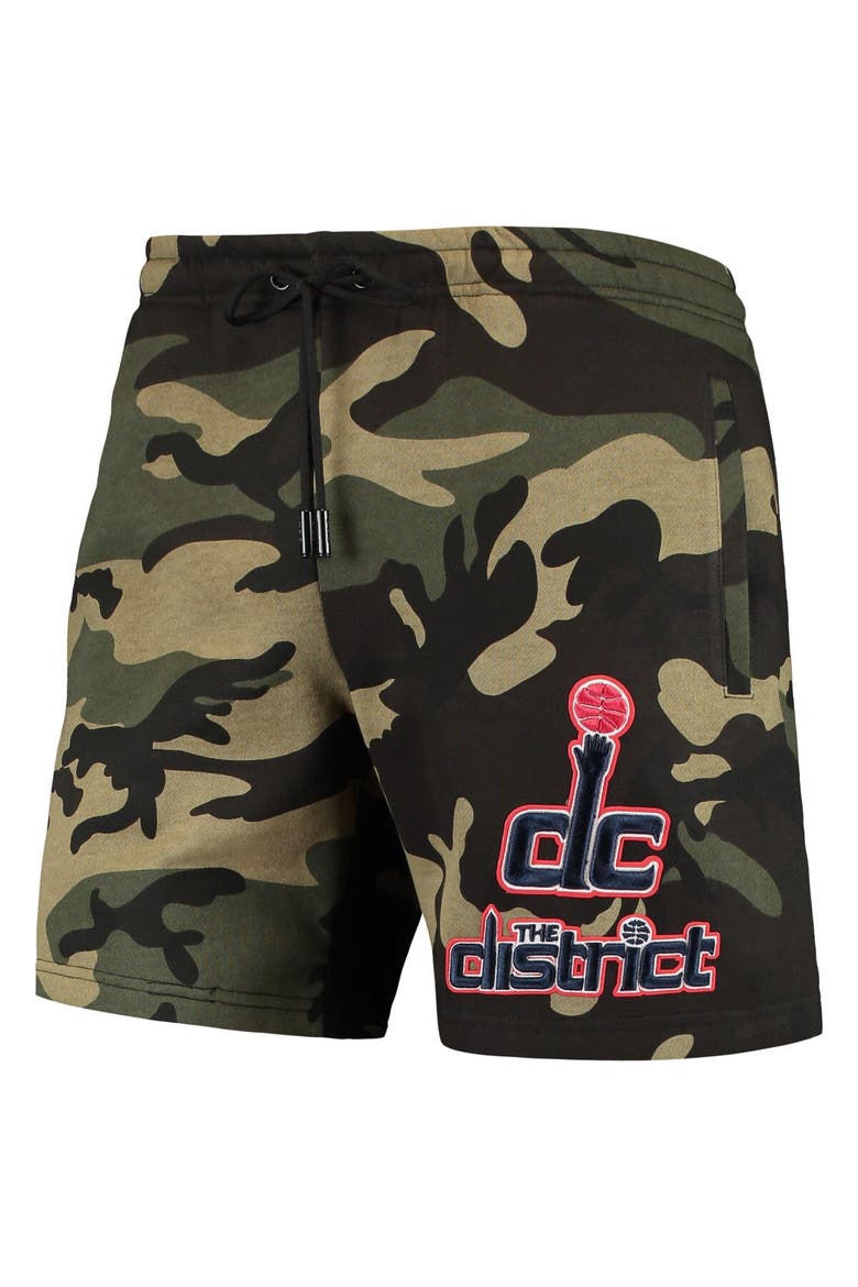 Men's Pro Standard Camo Washington Wizards Team Shorts, Alternate, color, Camo