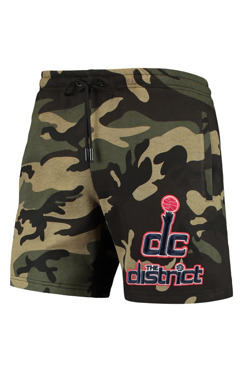 PRO STANDARD Men's Pro Standard Camo Washington Wizards Team Shorts, Alternate, color, Camo