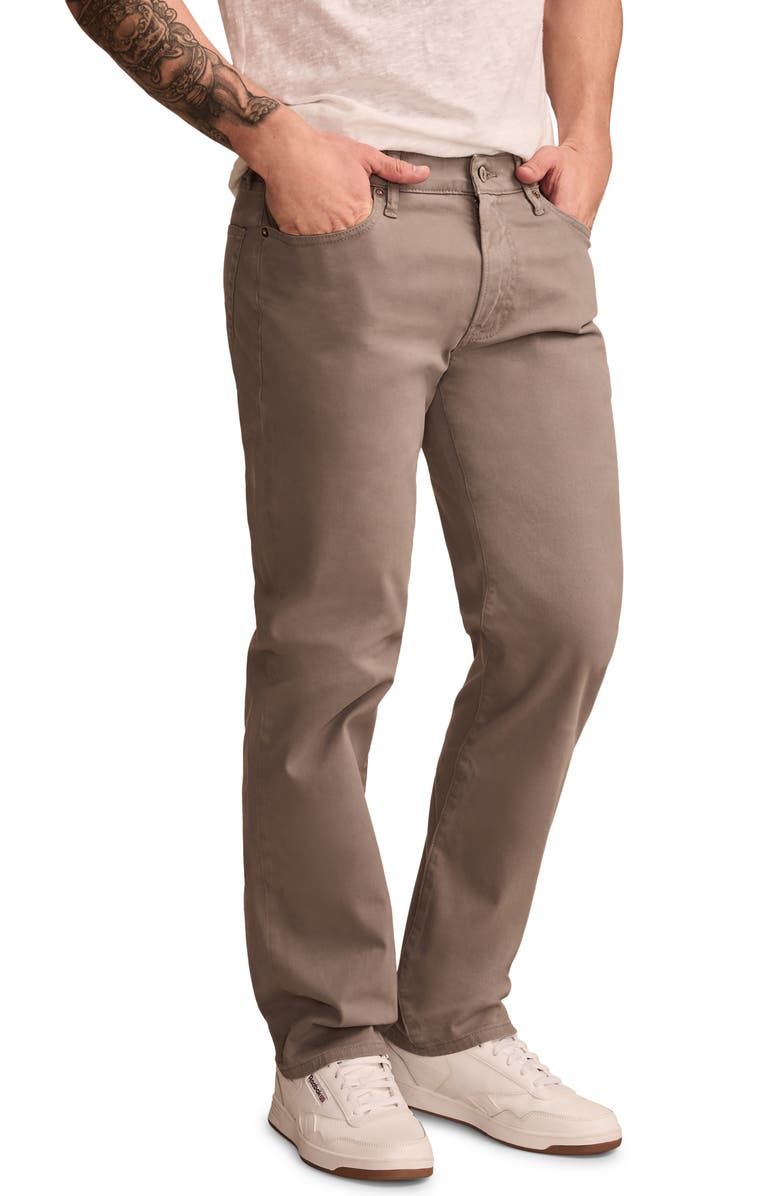 Lucky Brand 363 Vintage Straight Leg Five Pocket Pants, Alternate, color, Castle Grey