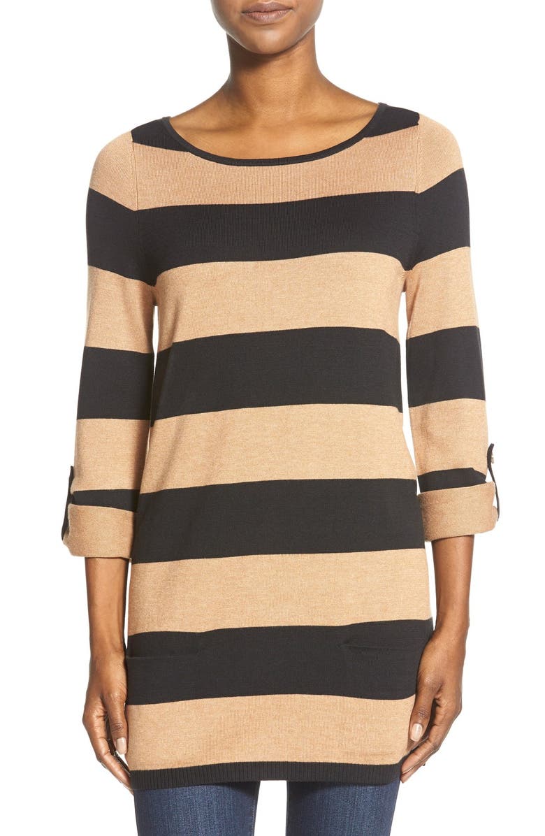 Caslon<sup>®</sup> Knit Tunic, Main, color,