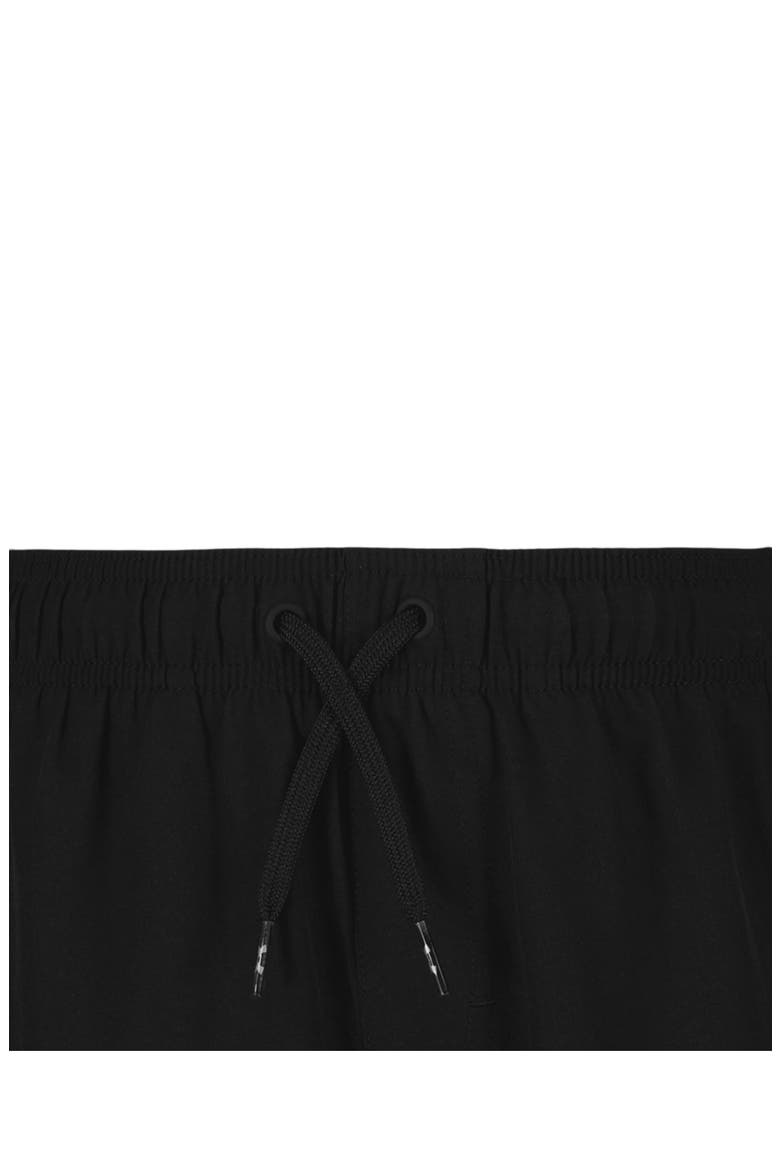 Kids' Compression Volley Swim Trunks, Alternate, color, BLACK