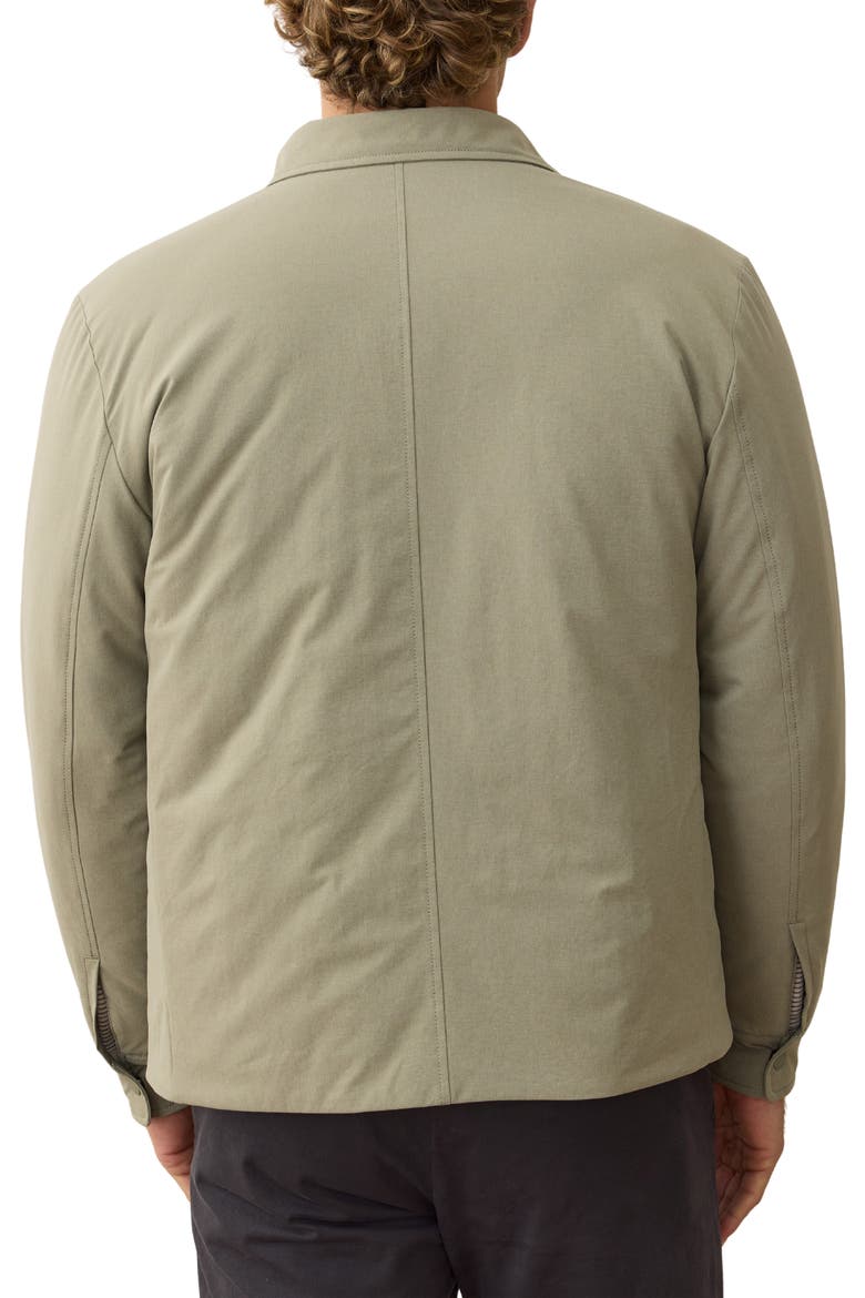 Insulated Water Resistant Travel Jacket, Alternate, color, VETIVER