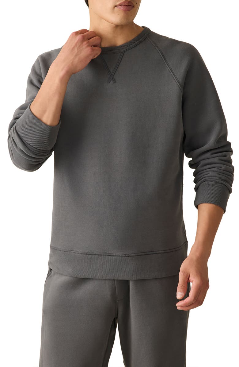 Faherty High Standard Organic Pima Cotton Blend Sweatshirt, Main, color, 