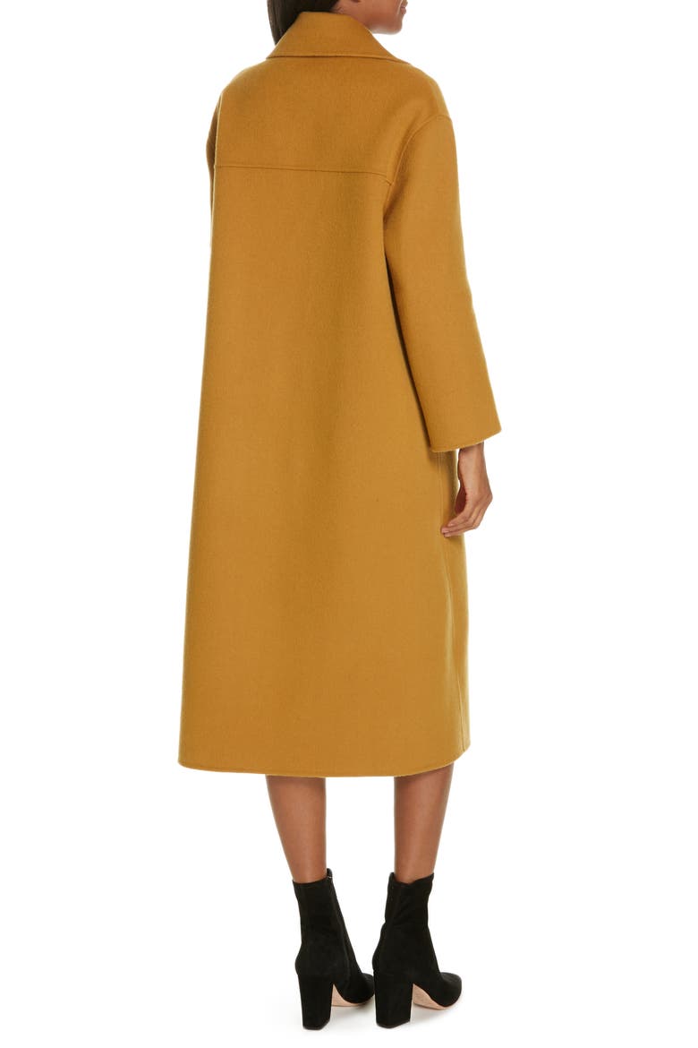 Ball Long Coat, Alternate, color, CAMEL