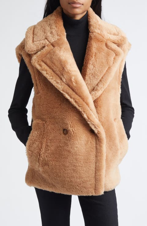 Clary Oversize Double Breasted Wool Vest