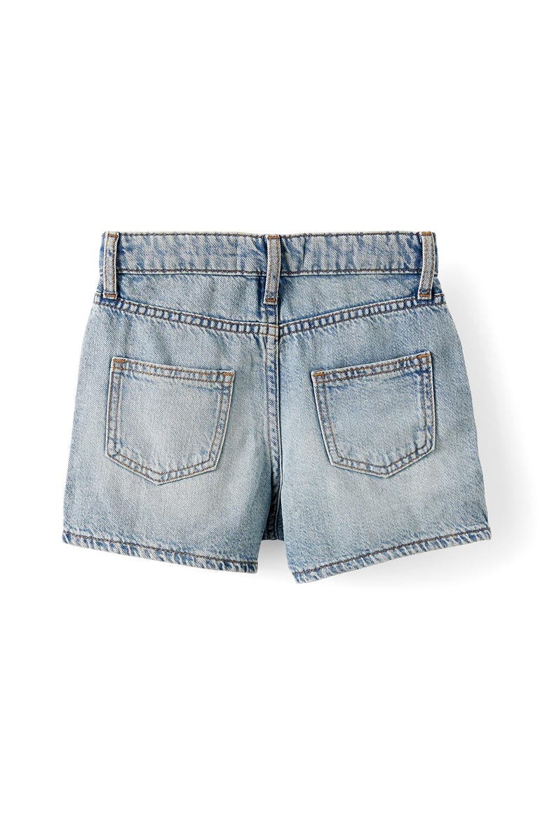 Kid's Alayna Aline Denim Skort, Alternate, color, Airlie Light Blue