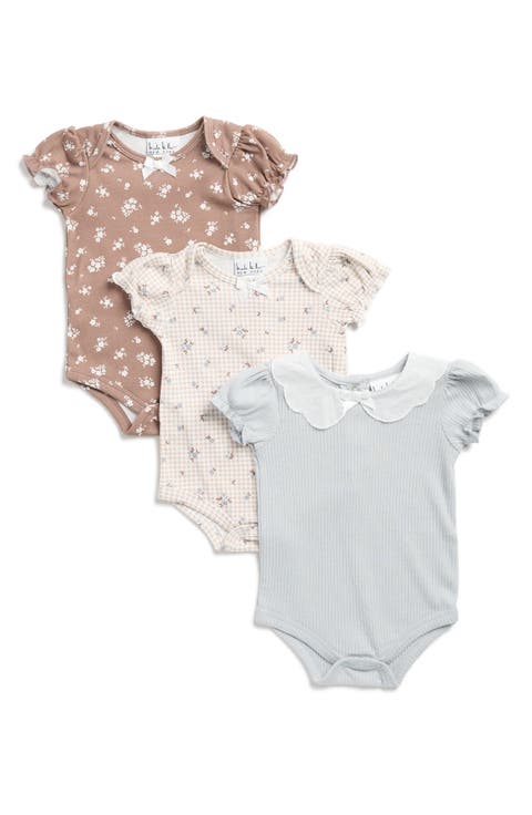 Assorted 3-Pack Bodysuits (Baby)