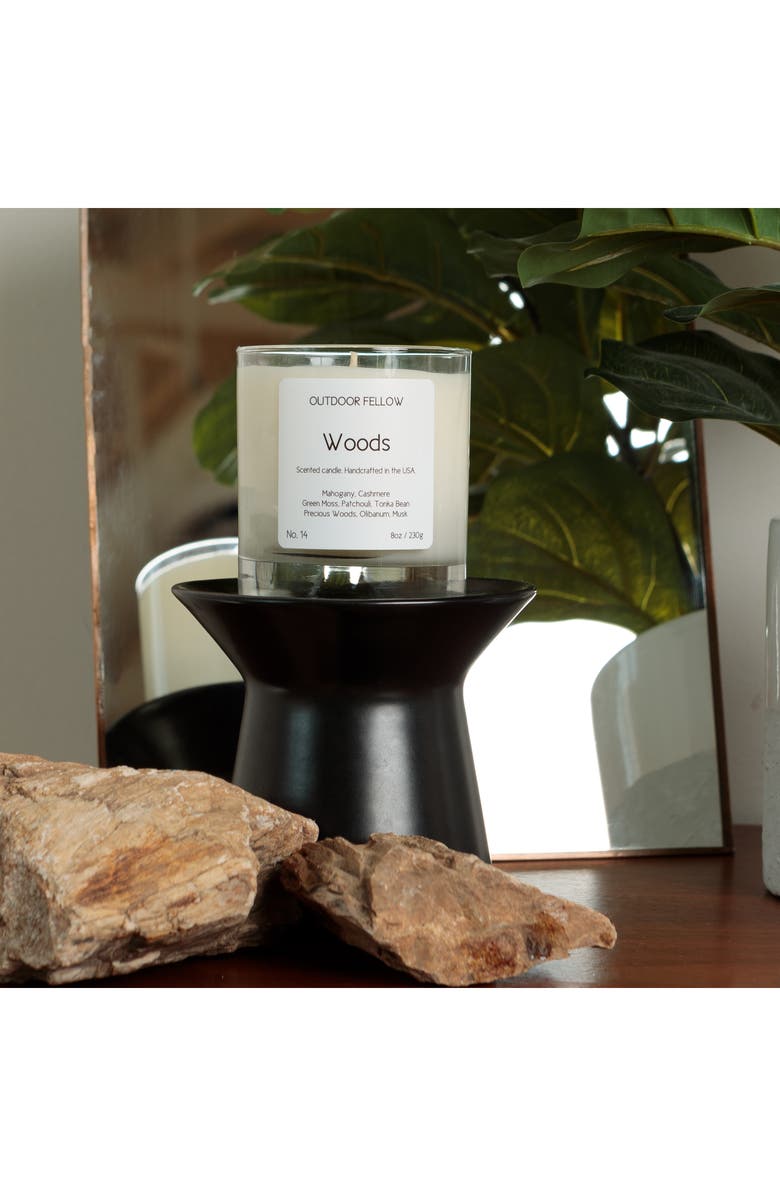 Outdoor Fellow No. 14 Woods Scented Candle, Alternate, color, 