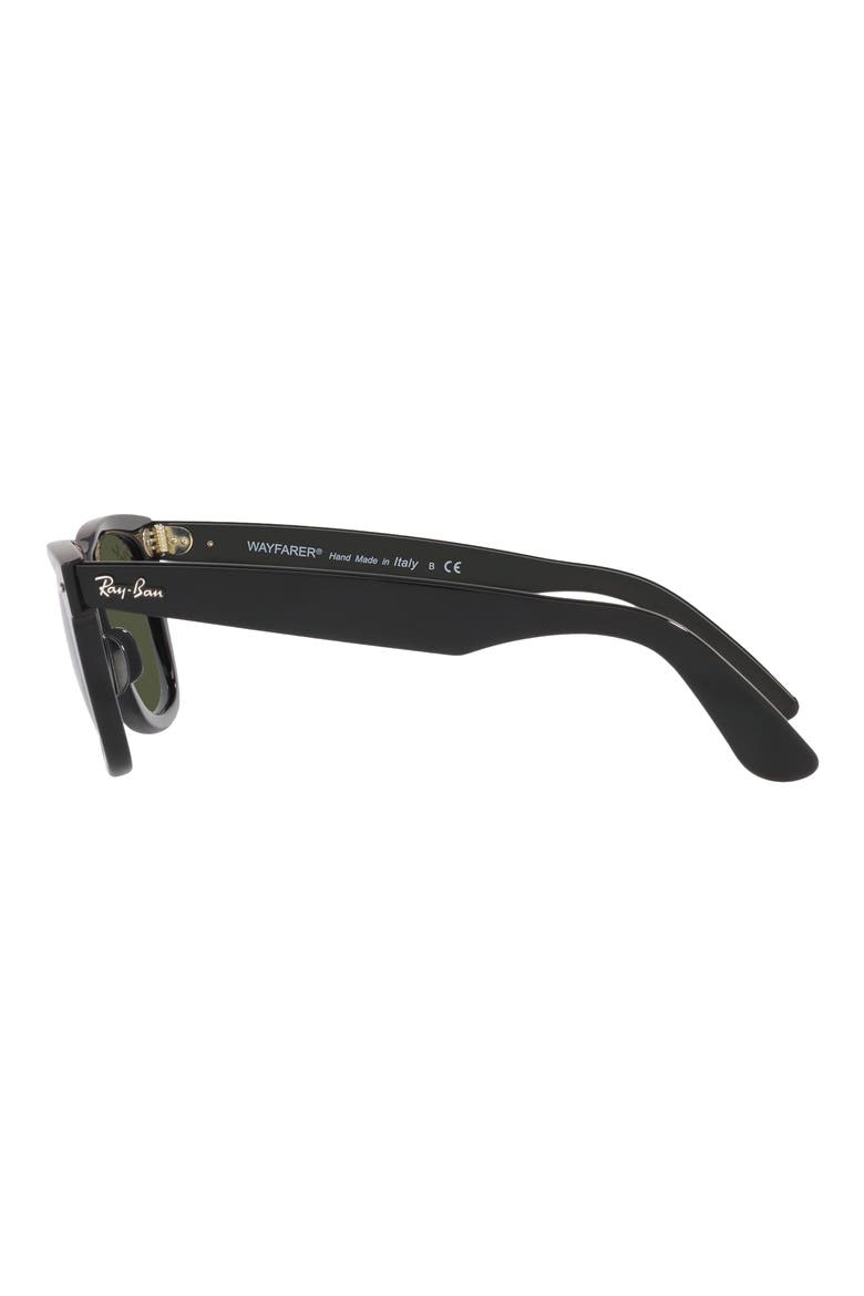 Wayfarer 50mm Square Sunglasses, Alternate, color, DARK GREEN
