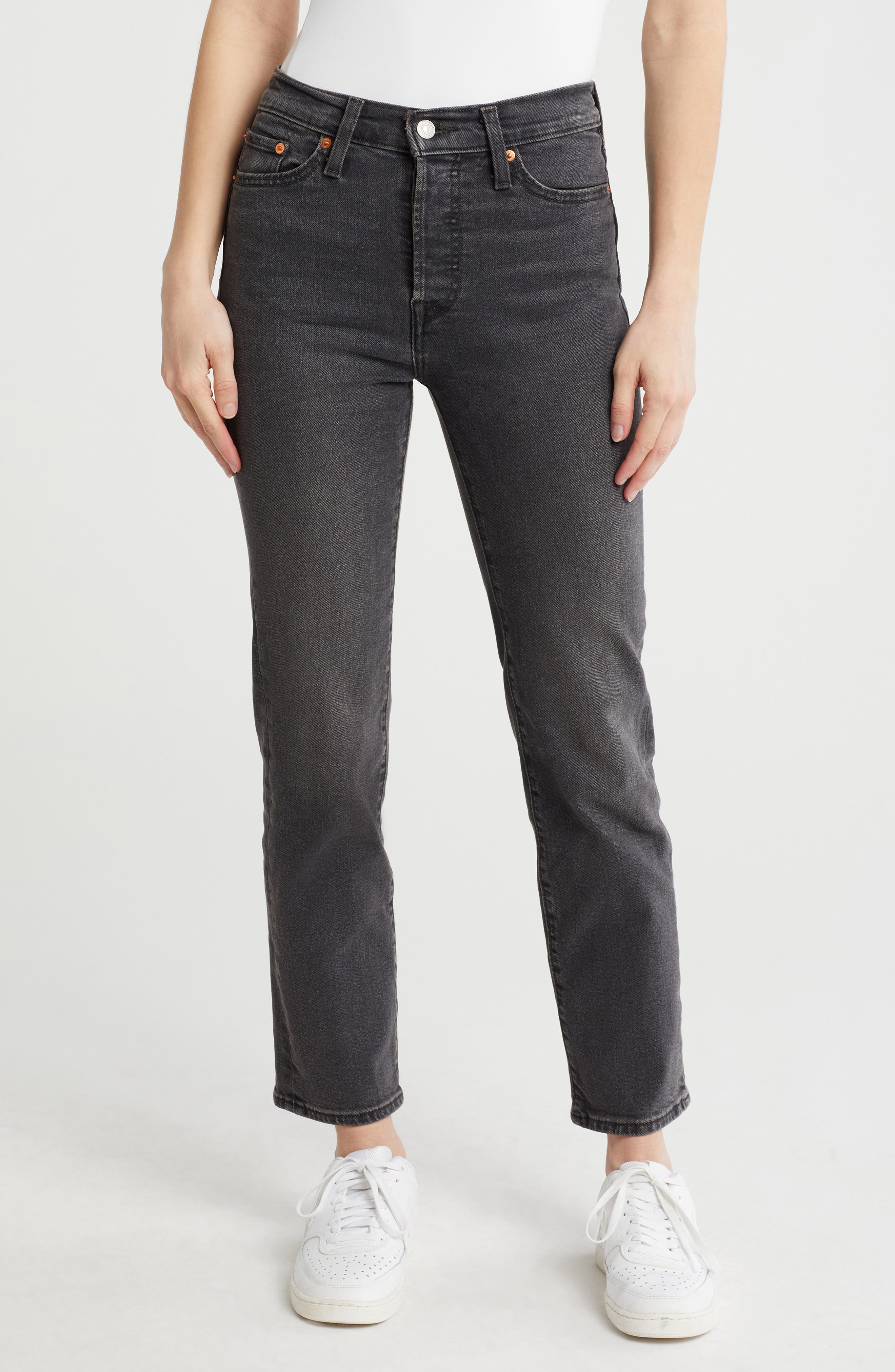 Levi's Wedgie High Waist Straight Leg Jeans