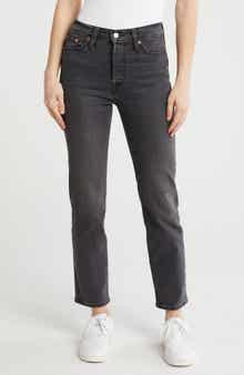 Levi's Wedgie High Waist Straight Leg Jeans