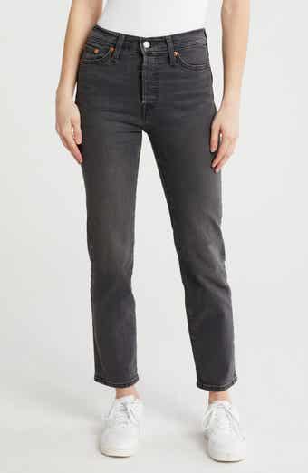 Levi's Wedgie High Waist Straight Leg Jeans