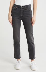 Levi's Wedgie High Waist Straight Leg Jeans