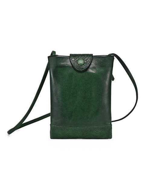Lily Genuine Leather Structured Convertible Crossbody