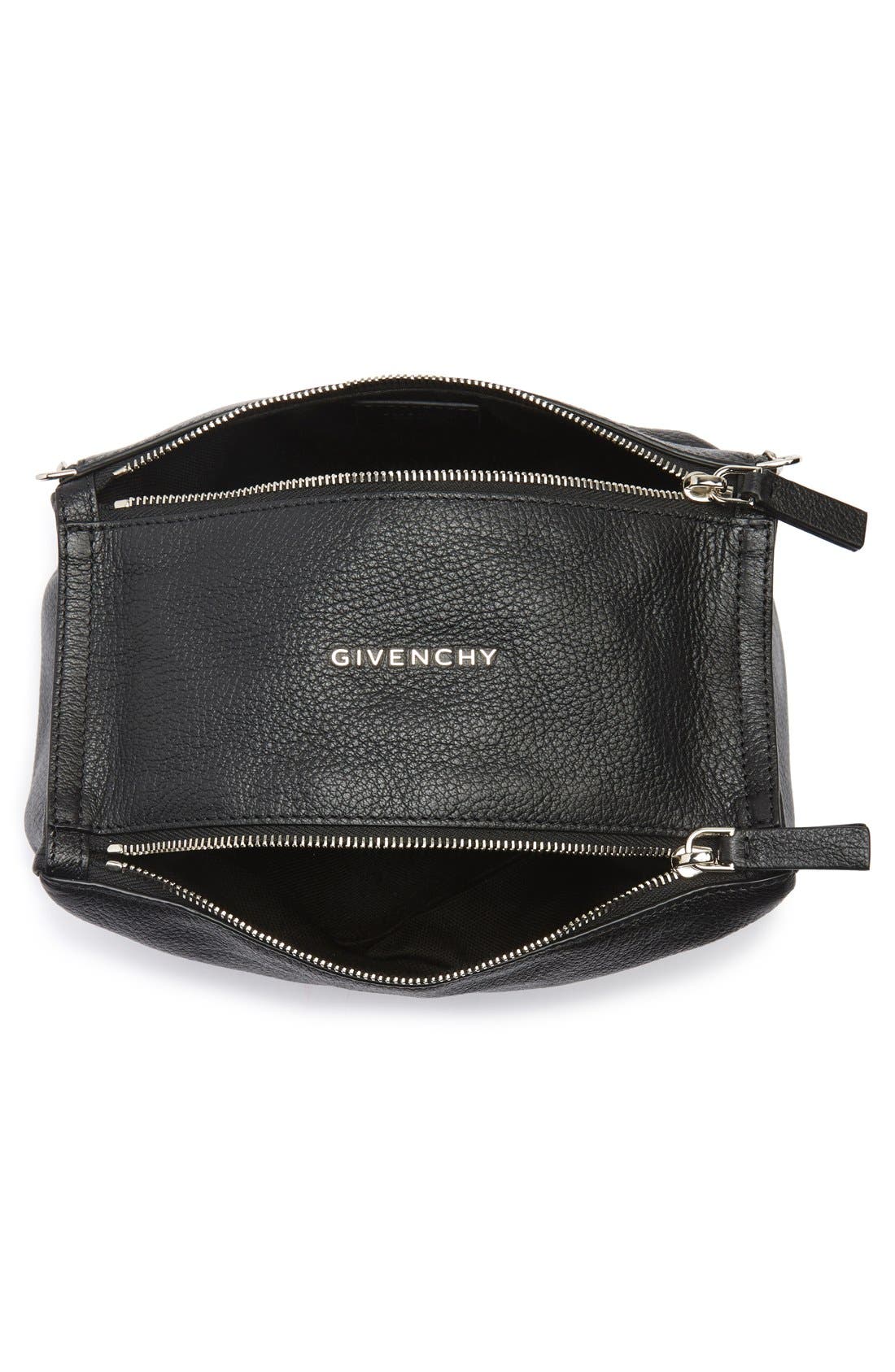 Givenchy 'Mini Pandora' Leather Crossbody Bag, Alternate, color, 