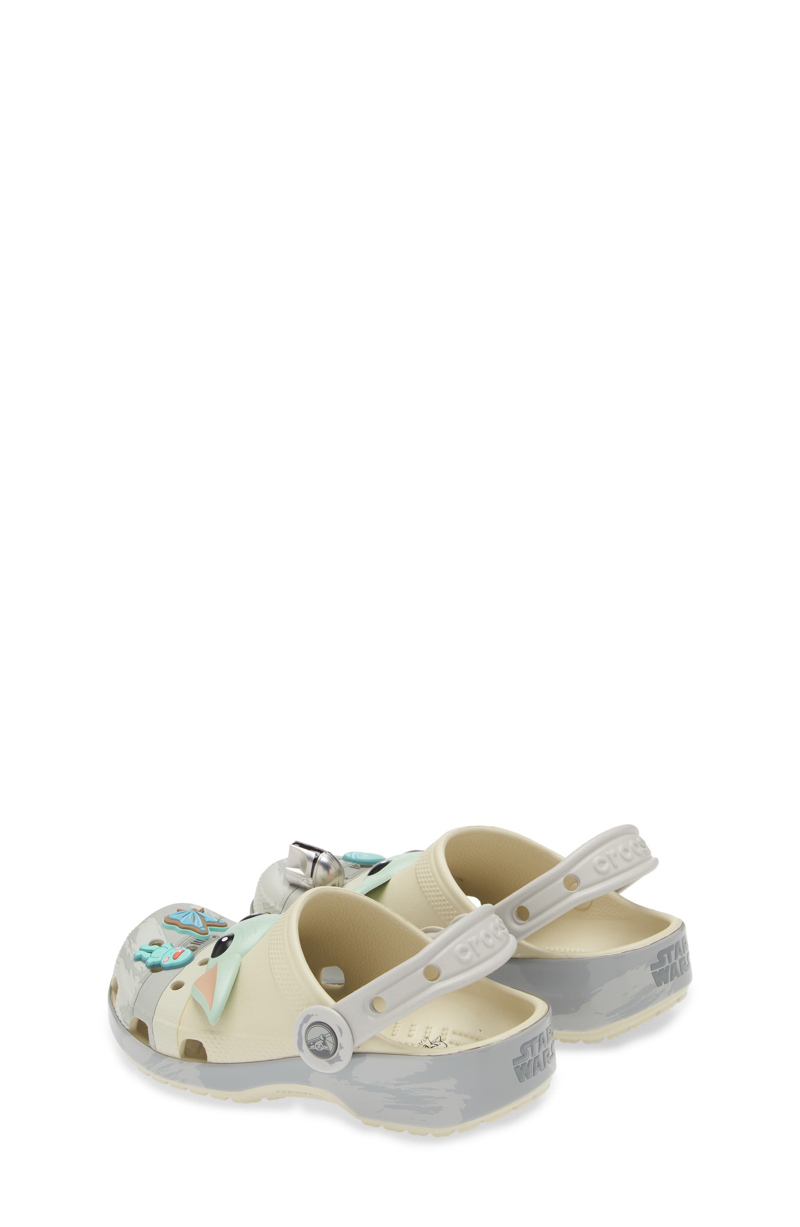 CROCS Kids' Classic Star Wars<sup>®</sup> Grogu Clog with Jibbitz, Alternate, color, 