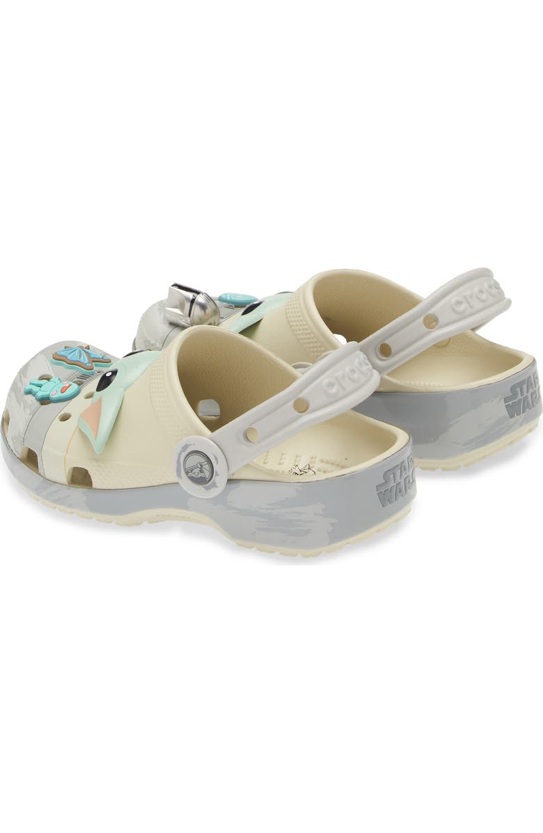 CROCS Kids' Classic Star Wars<sup>®</sup> Grogu Clog with Jibbitz, Alternate, color,