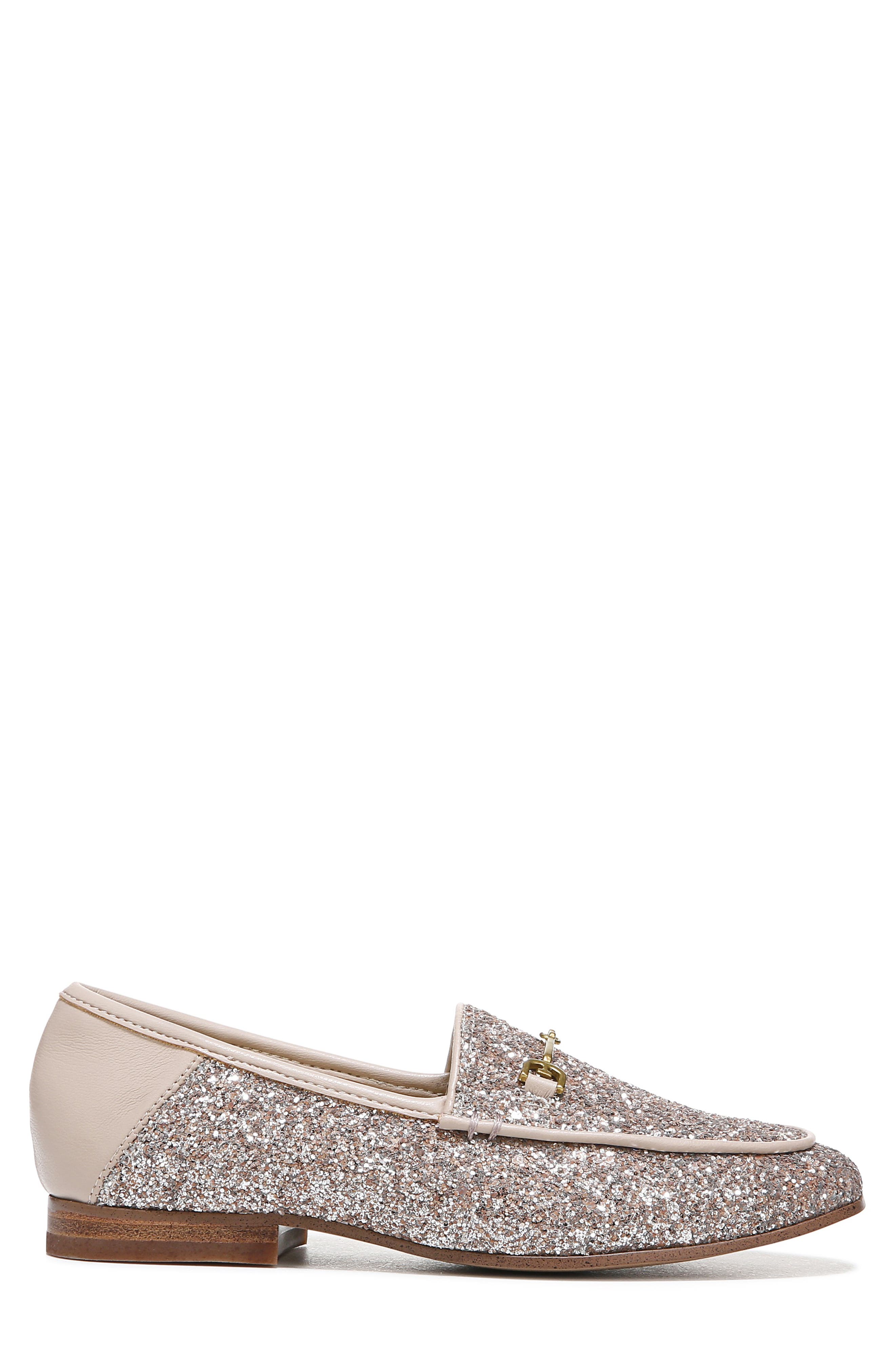 Sam Edelman Loraine Glitter Loafer, Alternate, color, Pink