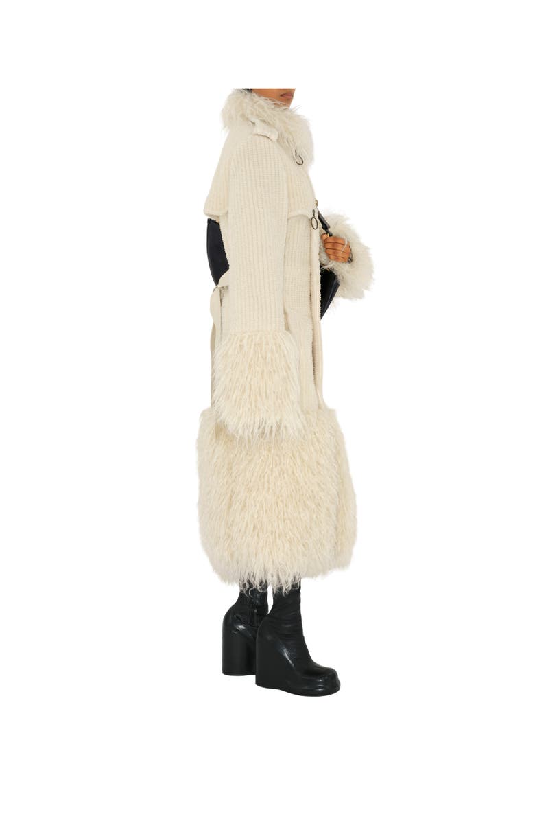 Burberry Long Corduroy Trench Coat, Alternate, color, 