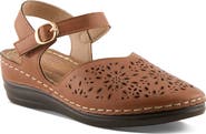 Patrizia by Spring Step Nougatish Laser Cut Pump