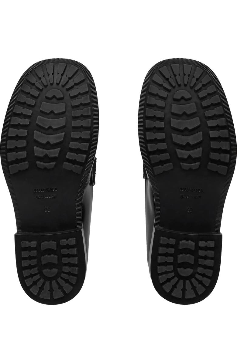 Balenciaga B Logo Comfy Loafer, Alternate, color, Black