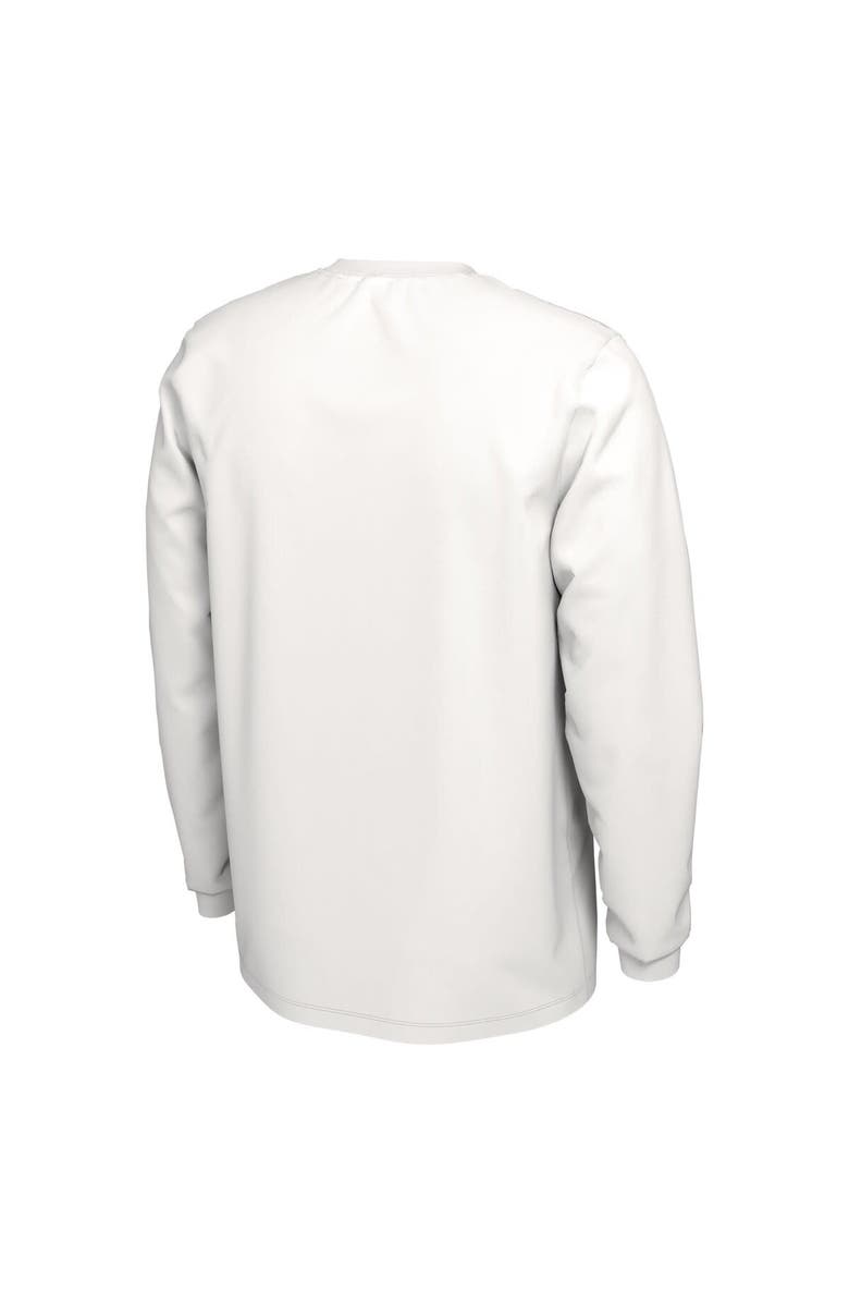 Nike Unisex Nike White Virginia Cavaliers 2024 On-Court Bench Energy Long Sleeve T-Shirt, Alternate, color,