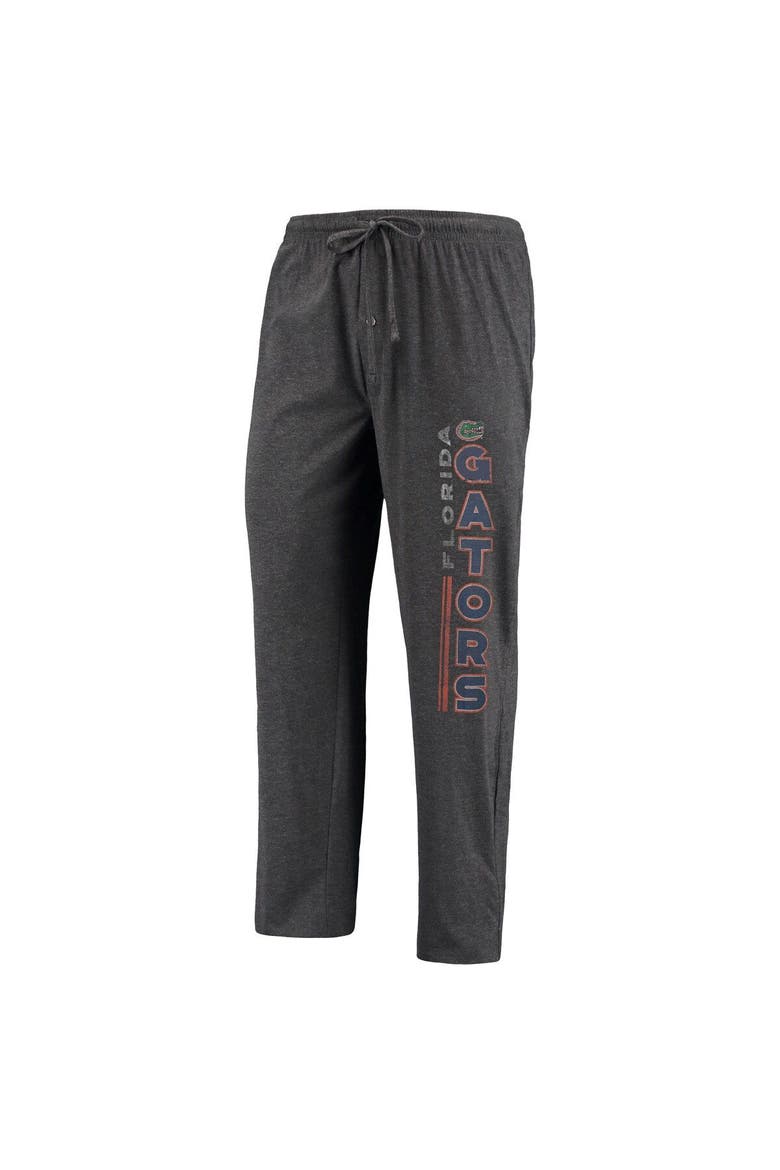 Men's Concepts Sport Heathered Charcoal/Royal Florida Gators Meter T-Shirt & Pants Sleep Set, Alternate, color, Heather Charcoal