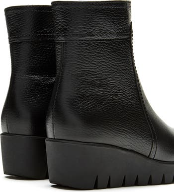 Token Waterproof Wedge Bootie