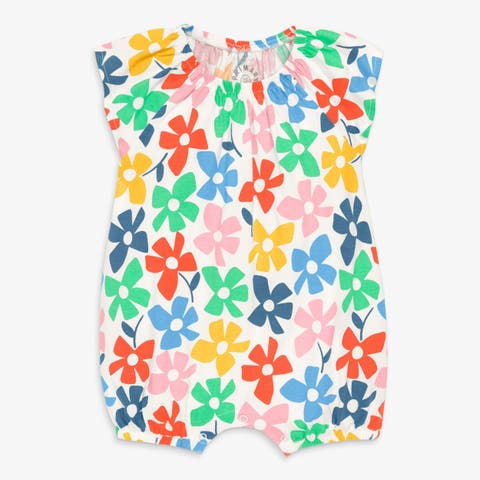 Baby Flutter Sleeve Shortie In Prints