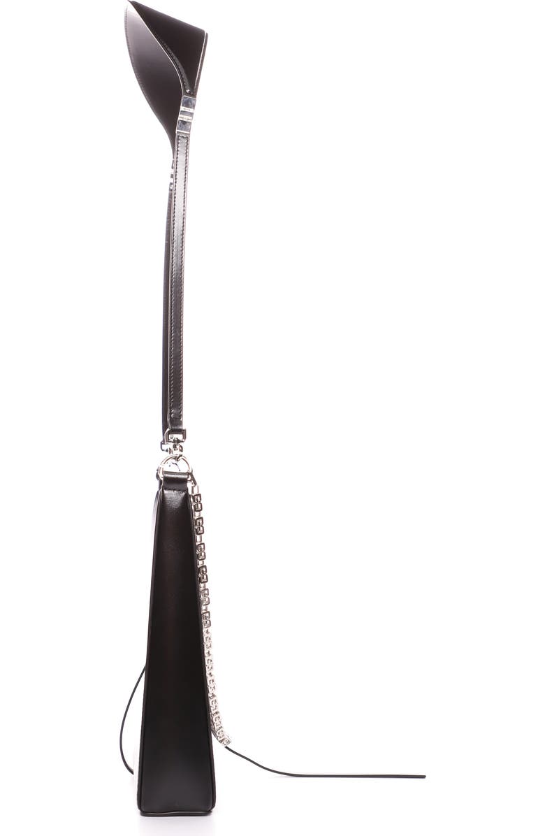 Givenchy Small Cutout Chain Strap Leather Crossbody Bag, Alternate, color,