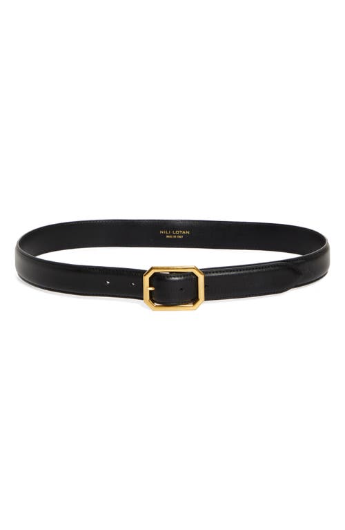 Nili Lotan Anais Leather Belt