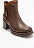 Prologue Shoes Parly Zip-Block Heel Boot
