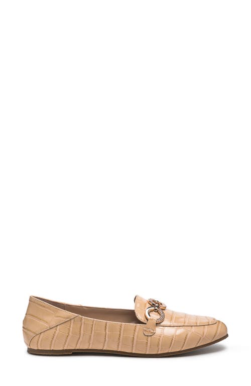 London Rag Wibelle Croc Embossed Loafer In Neutral