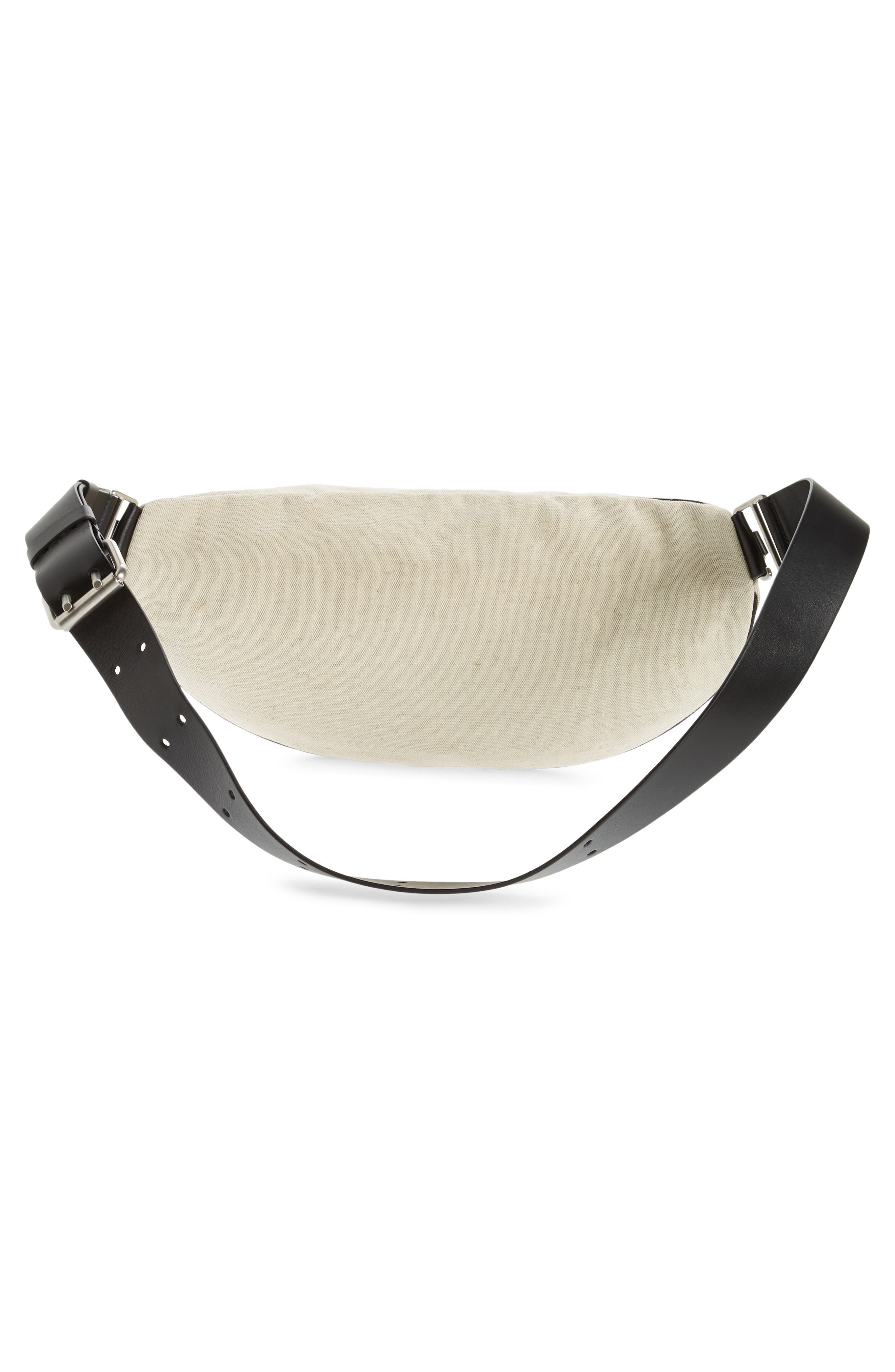 Jil Sander Medium Canvas Belt Bag, Alternate, color, 